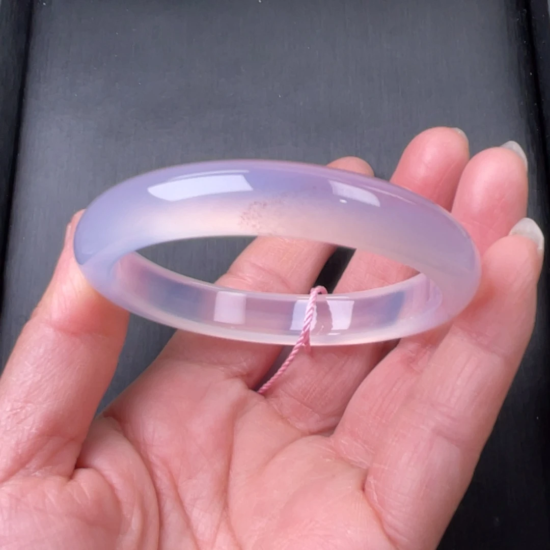 玛瑙/玉髓手镯未镶嵌55圈口