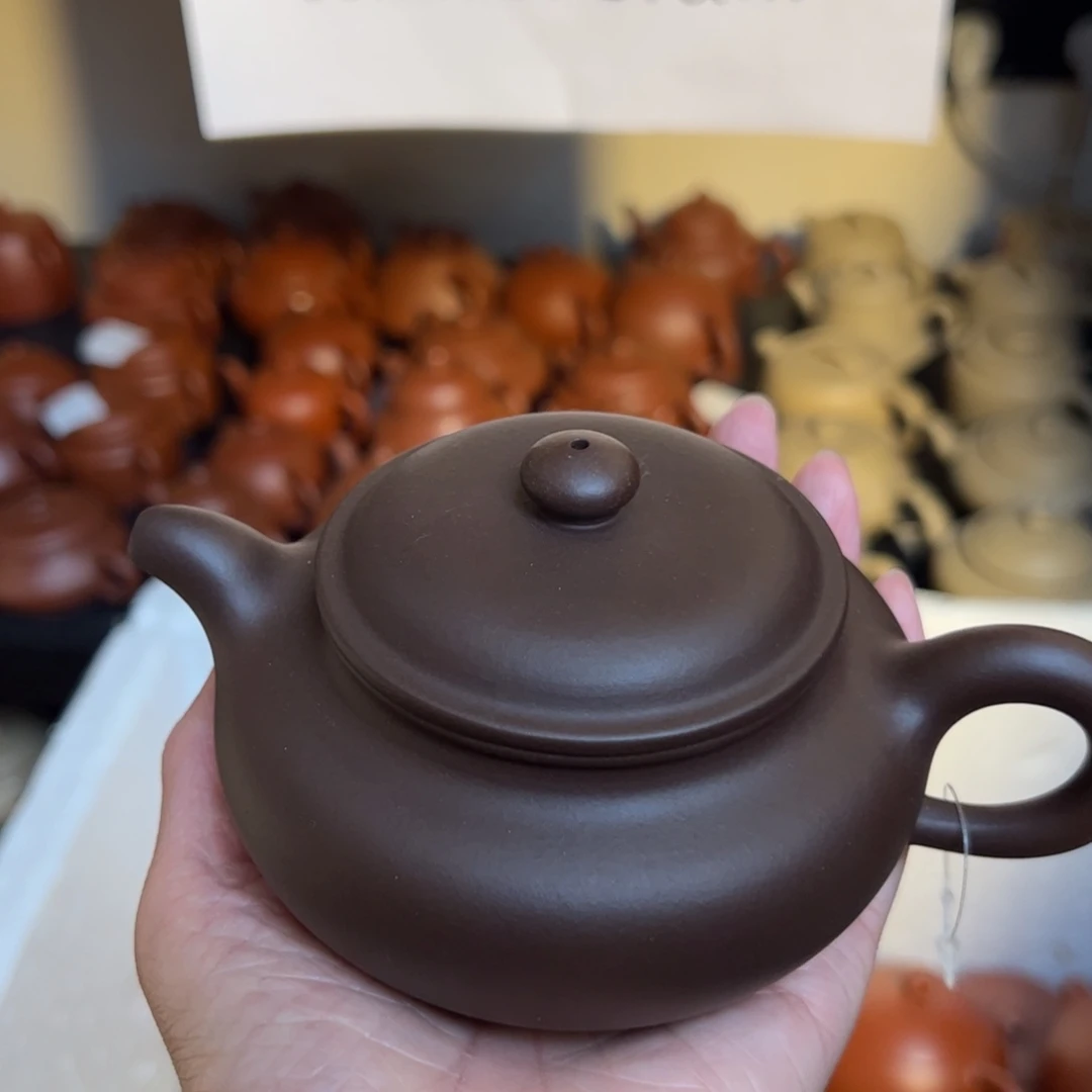 茶壶紫砂宜兴紫砂壶紫泥230
