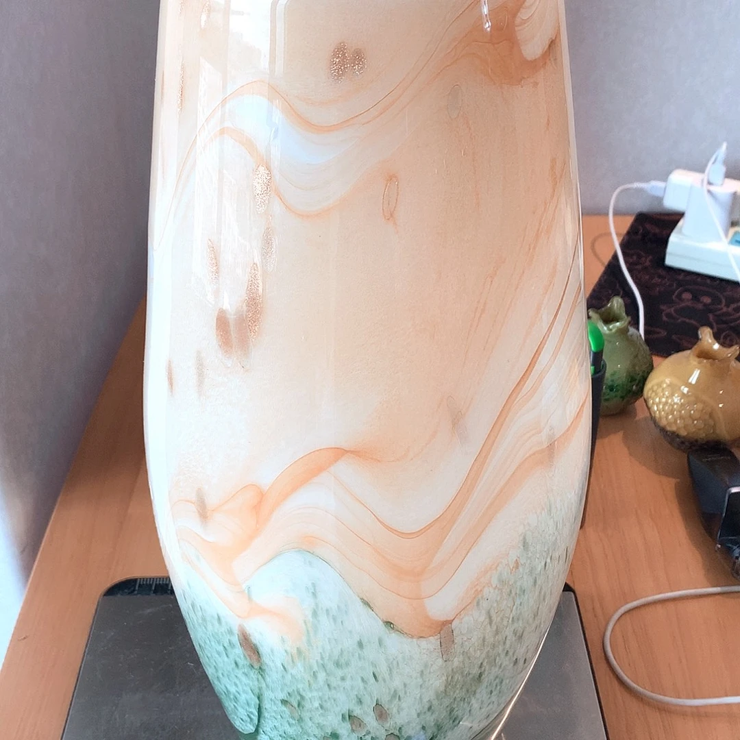 金***儿手工古法琉璃花器