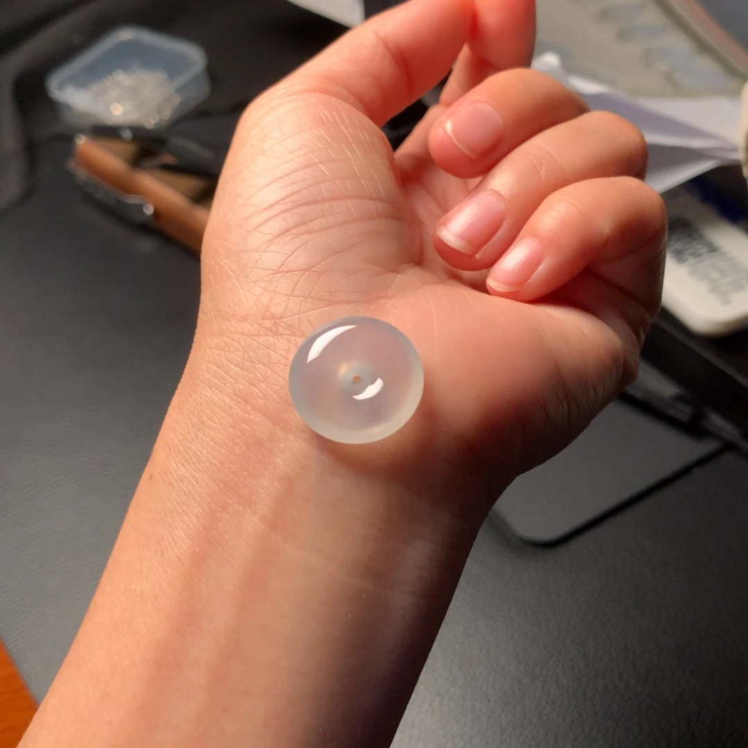 翡翠颈饰未镶嵌小肉扣