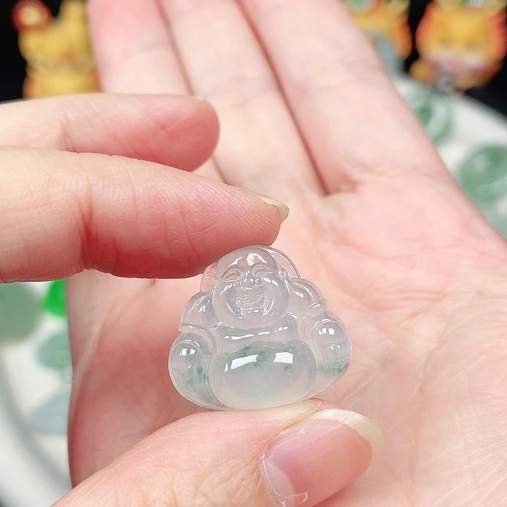 翡翠未镶嵌颈饰缅甸天然A货翡翠