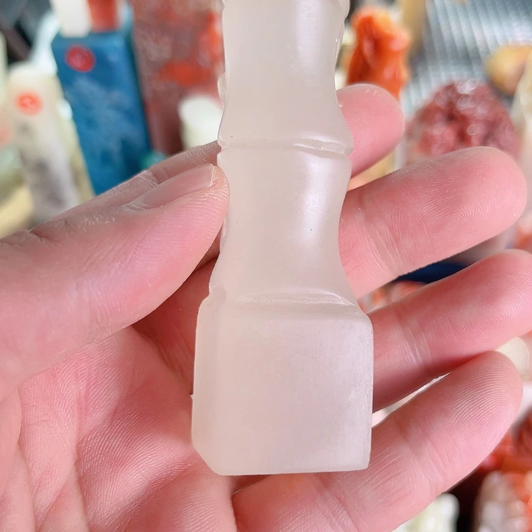 寿山石印石如意吉祥平安喜乐