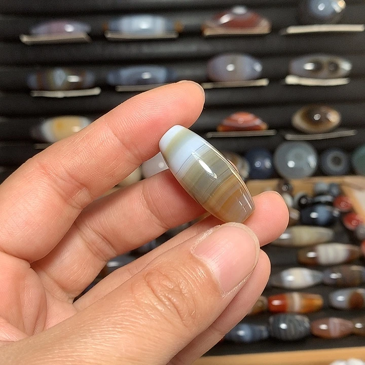 玛瑙/玉髓合金颈饰