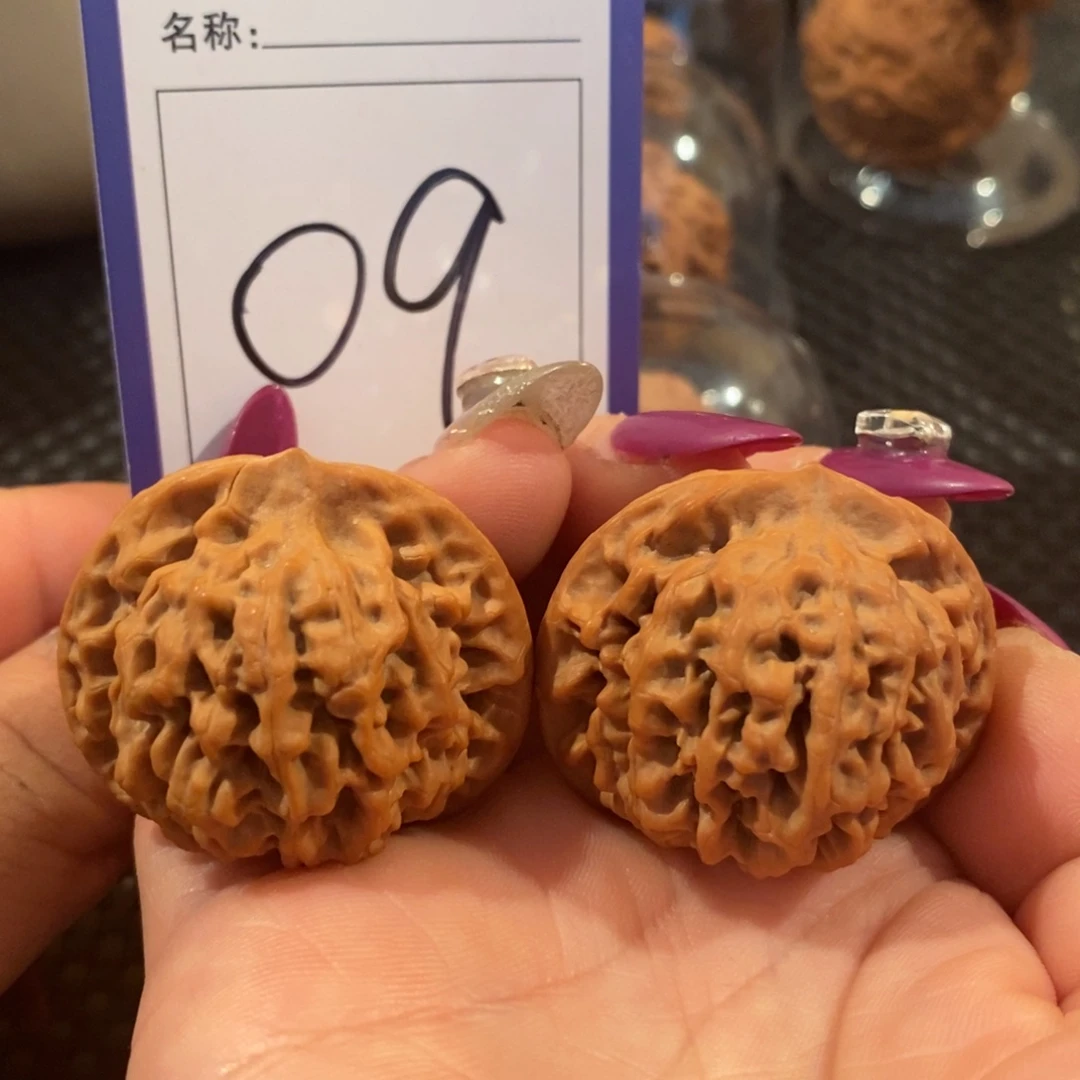 吊坠文玩核桃09秦闷全品38尺