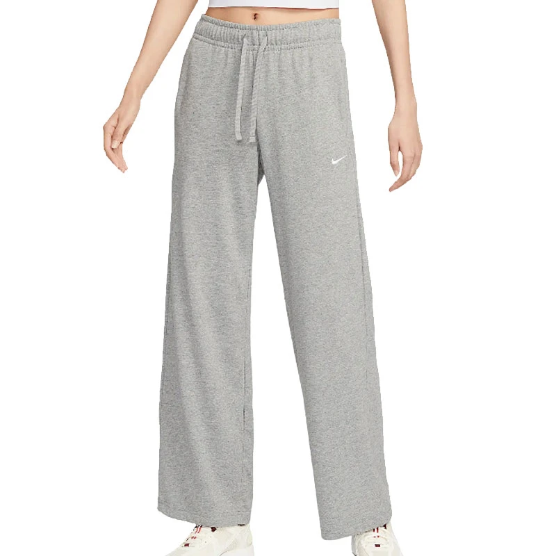 NIKE耐克女子AS W NSW FLC MR PANT WIDE GCEL针织长裤II1870-063
