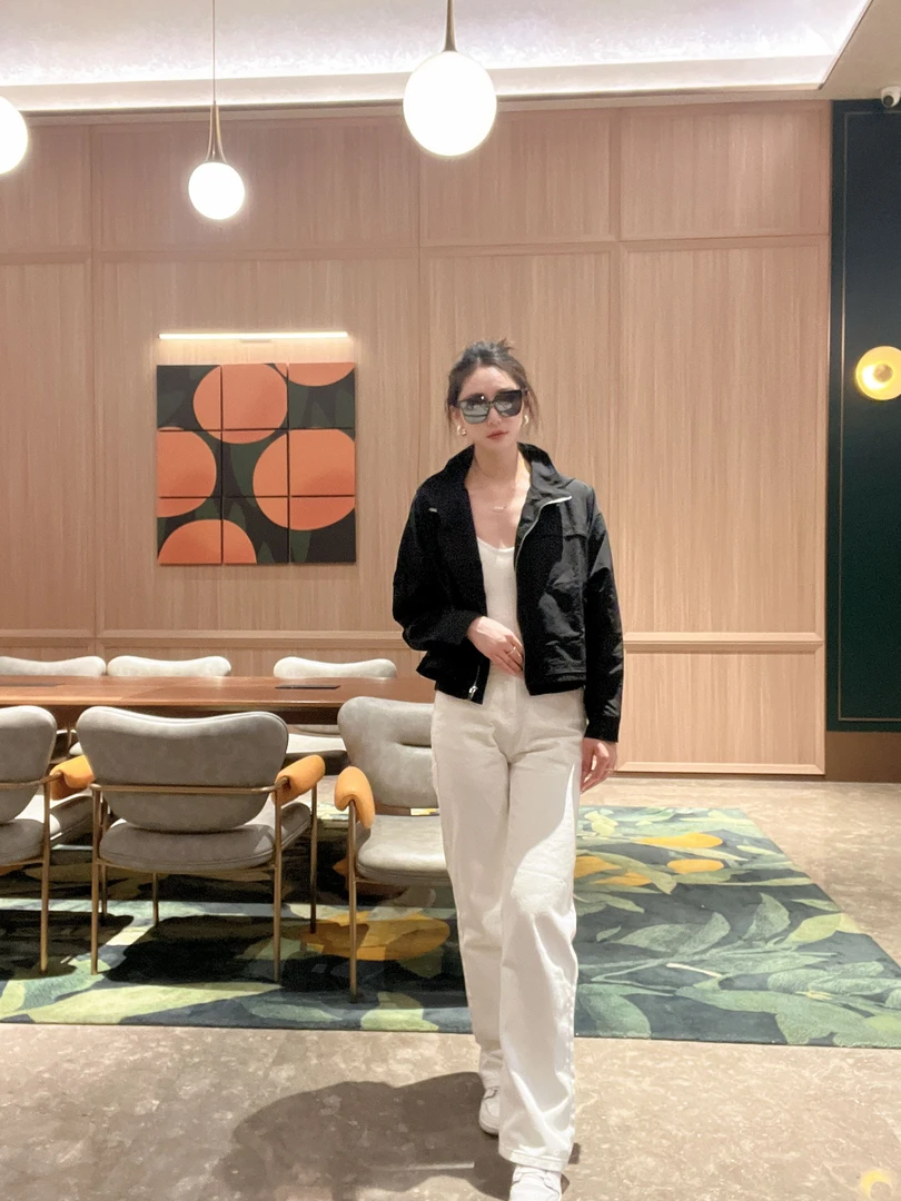 宁宁 M *B  休闲静版慵懒感外套夹克秋季新款女装