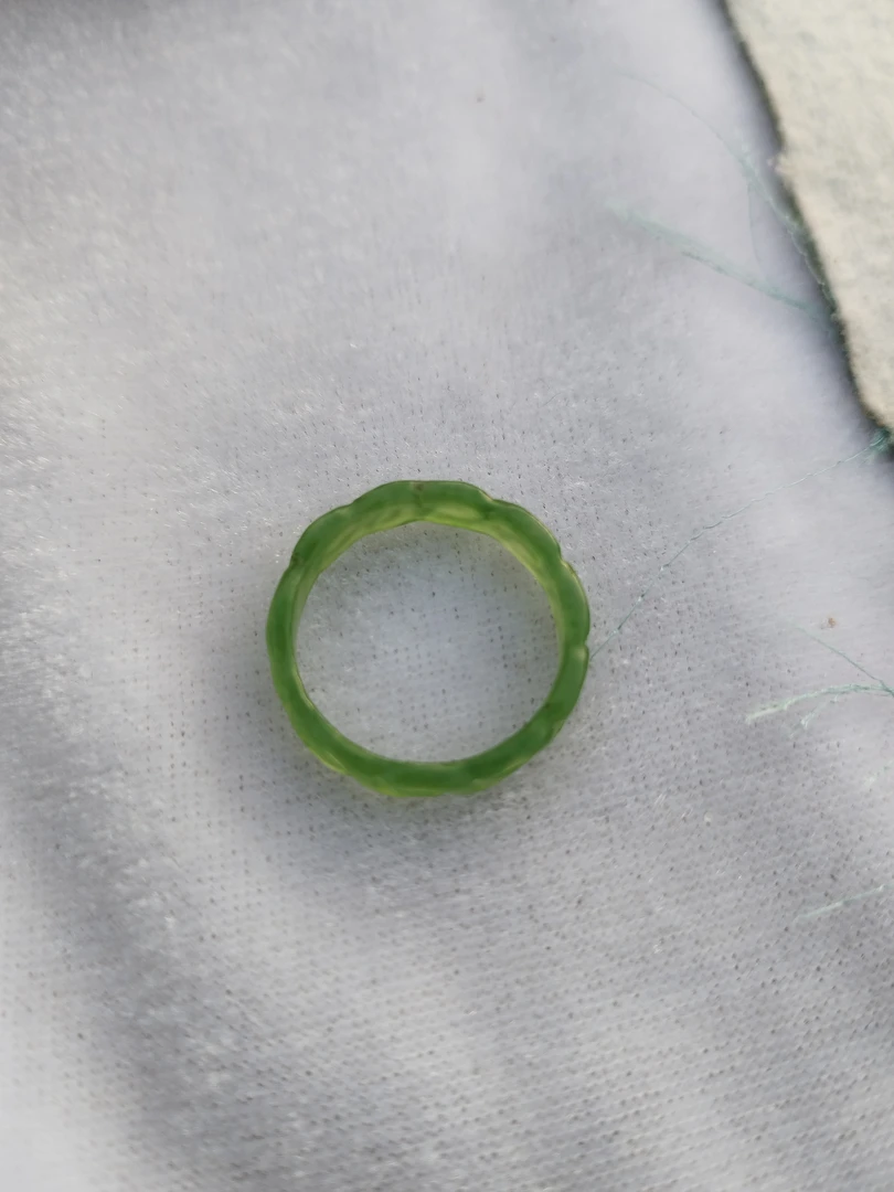 和田玉碧玉戒圈精品