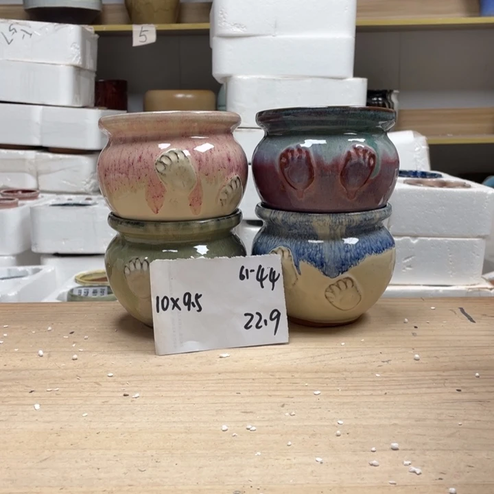 紫砂花盆多肉花盆微瑕44