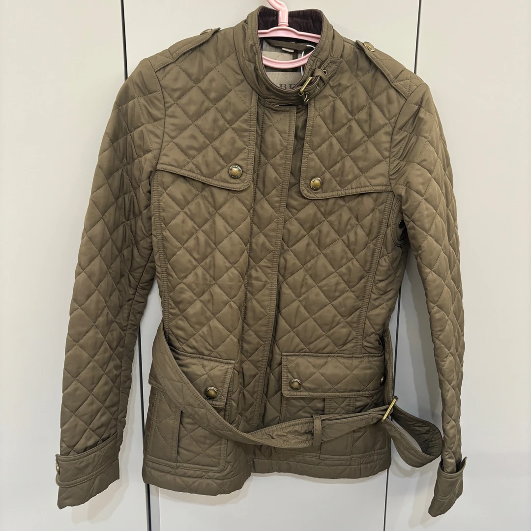 99新 BURBERRY/博柏利 xs码/burberry博柏利棱格棉服/99新