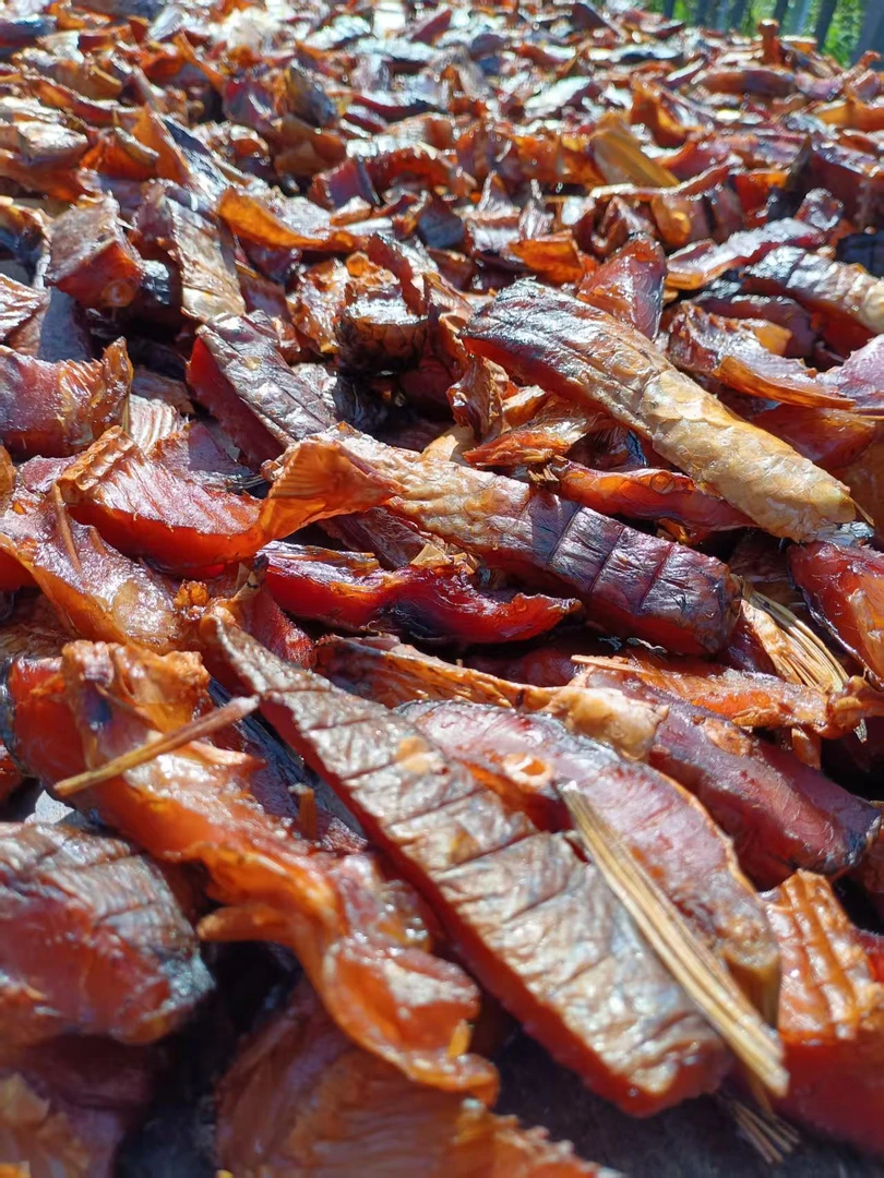 【乡村好货】湖南特产米糠烟熏腊草鱼块农家柴火熏制去头去尾切块