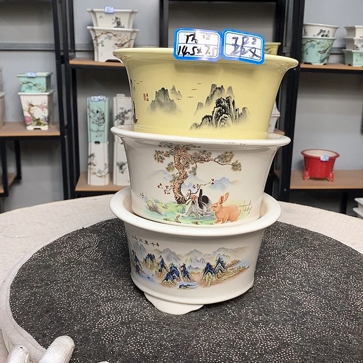 紫砂的花盆很漂亮5