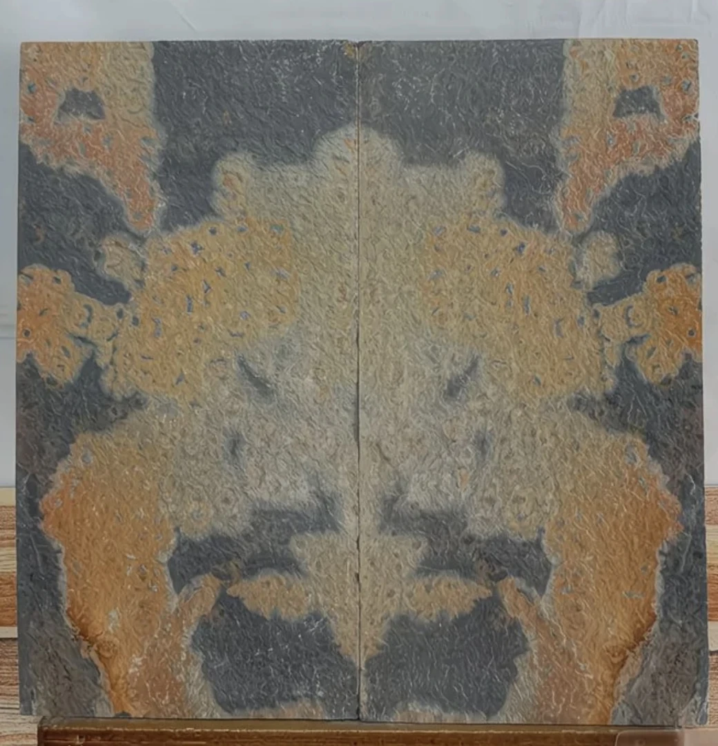 太行山 纯天然形成 石版画 【大自然奇妙画】15×30