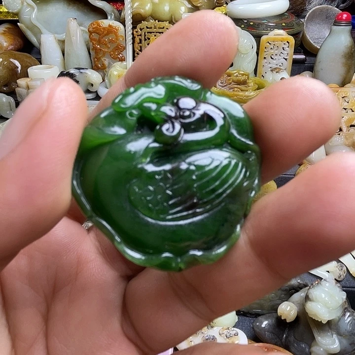 颈饰未镶嵌和田玉