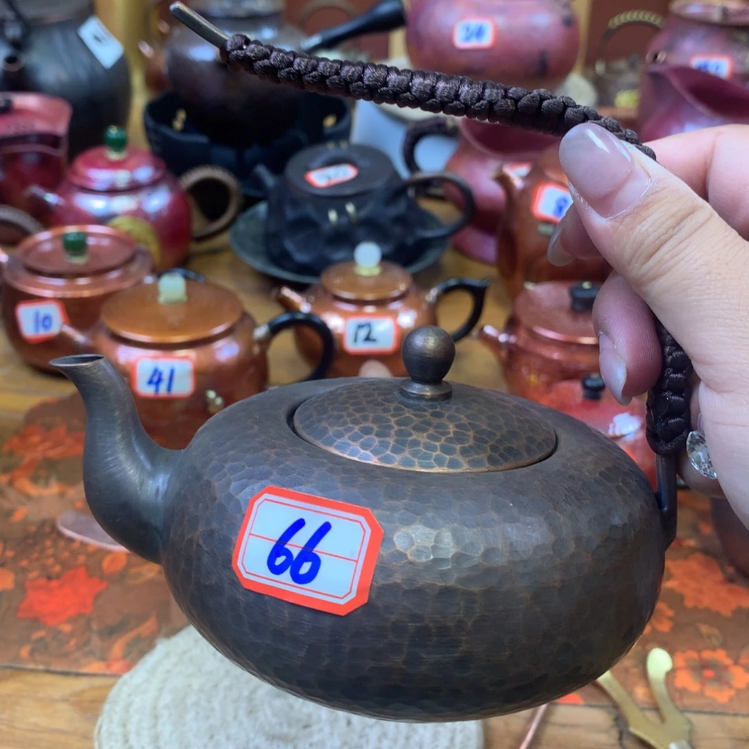做旧加厚飞天提梁壶