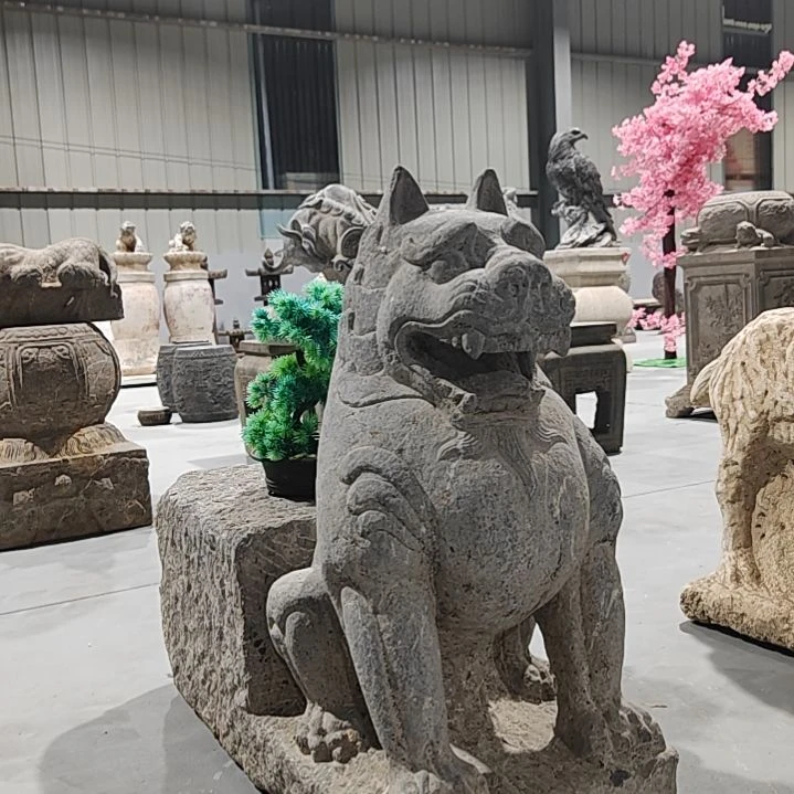 石材石雕，高度60，青石材质