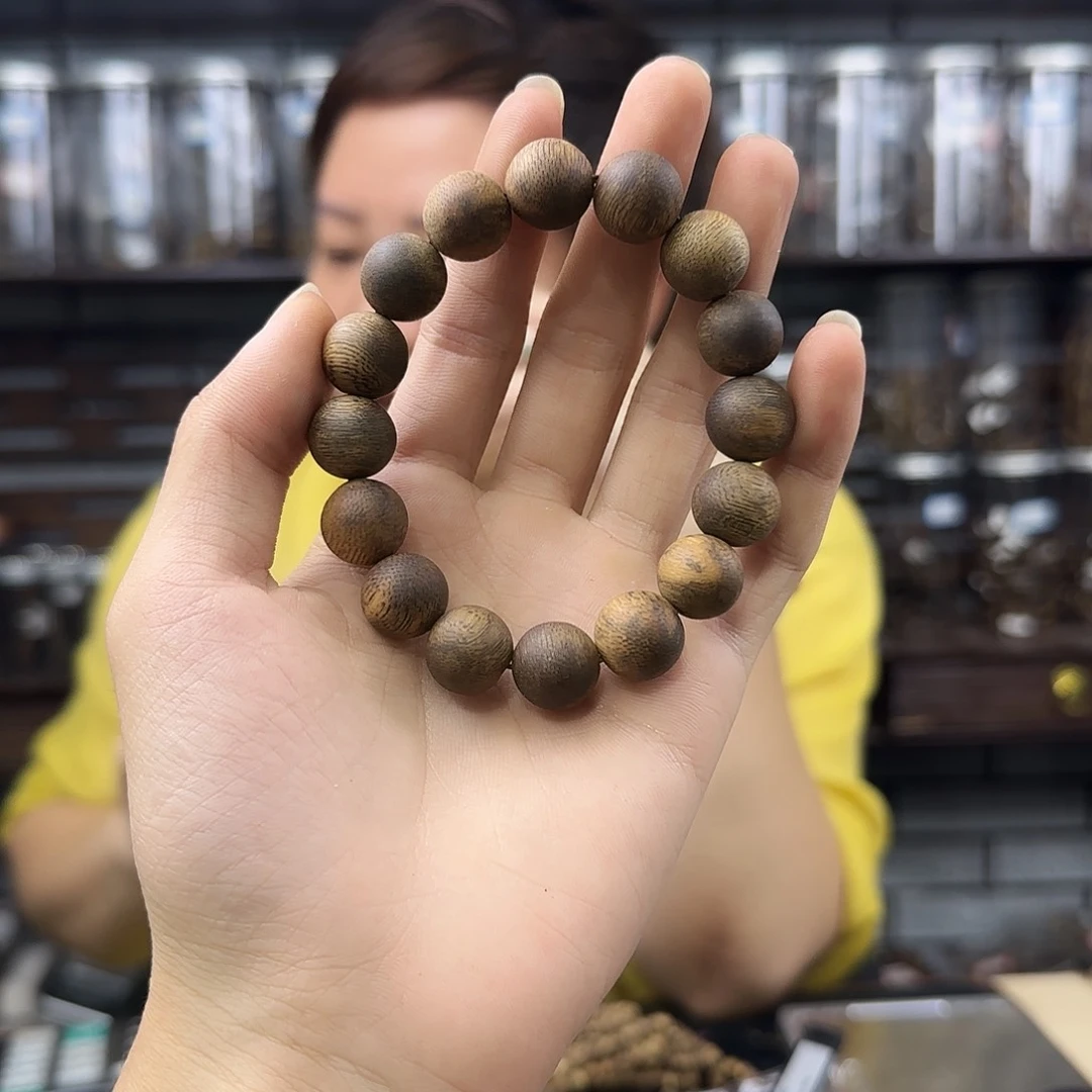 手串沉香奇楠沉香圆珠单圈多样性发一1.4mm