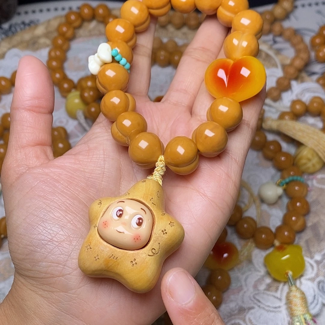 吊坠猴头核桃屁桃15加