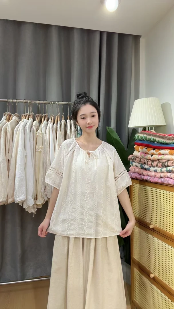 【C001-C050】新款夏季大码衬衣女