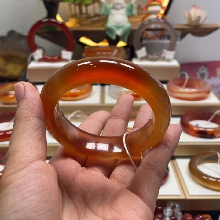 玛瑙/玉髓未镶嵌手镯