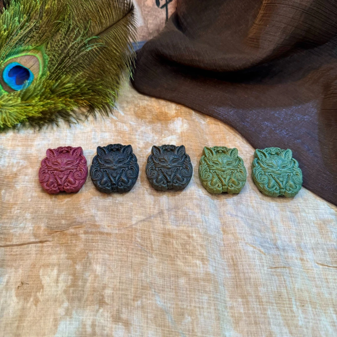 【九尾狐香牌】手工合香牌古风饰品汽车载净化香薰挂件家居熏香持久