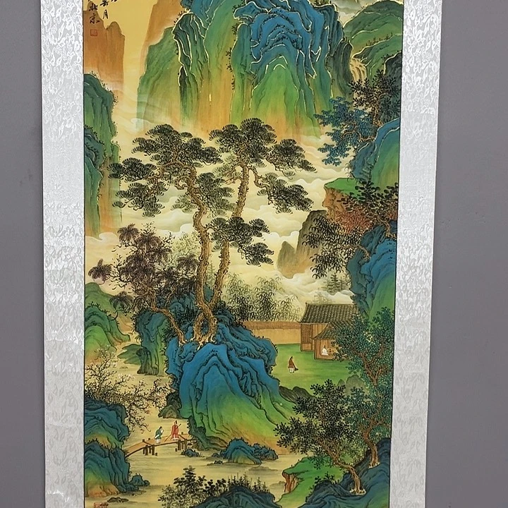 国画纯手绘国画山水画闪购链接