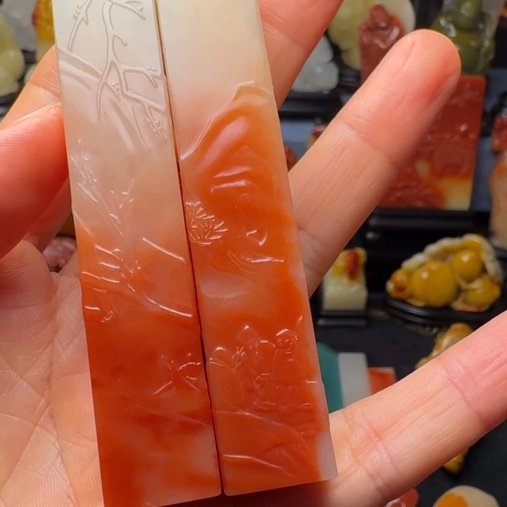 L***e寿山石印石寿山石芙蓉