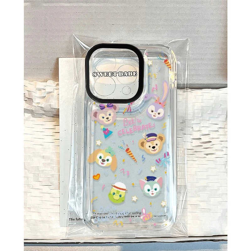 星黛露小伙伴适用苹果13手机壳iPhone14promax16全包12透明15可爱