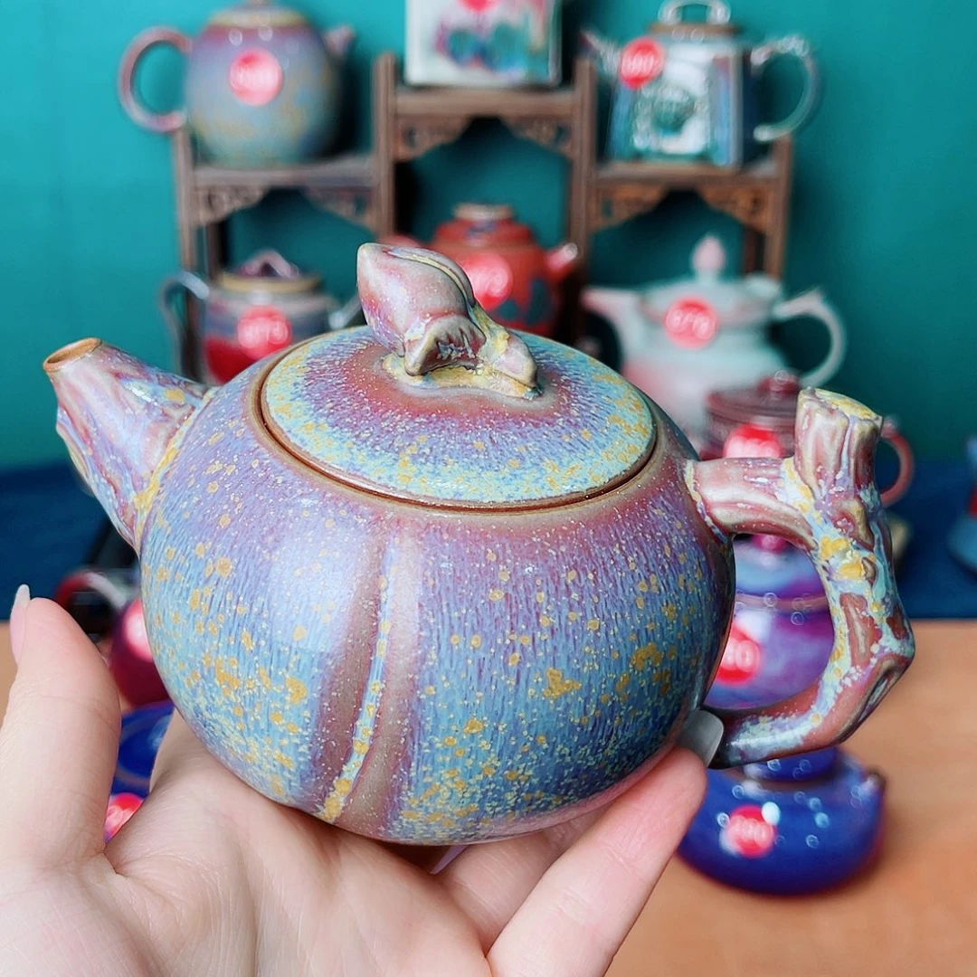 钧瓷艺术作品壶水