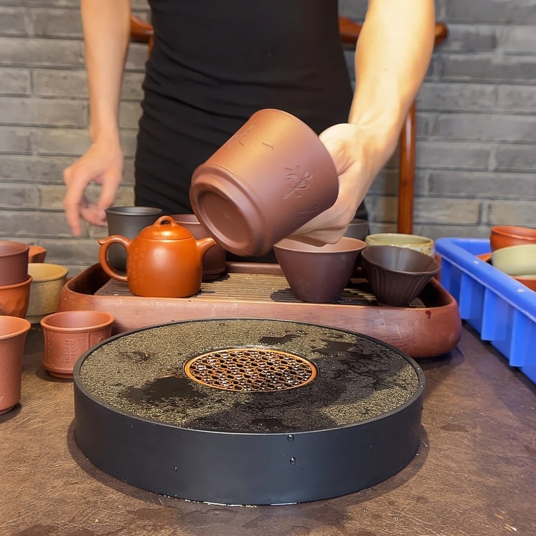 茶壶紫砂一壶李紫砂