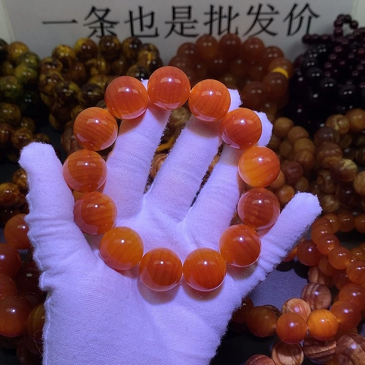 松木（琥珀木）手串/手链1.8 包浆高货