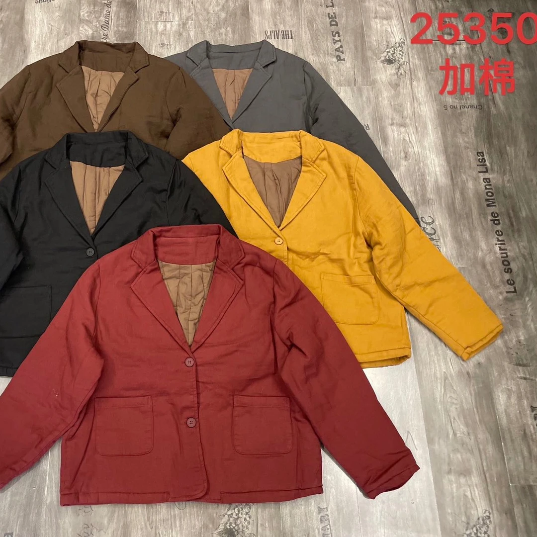 25350棉麻休闲加棉西服（加棉）