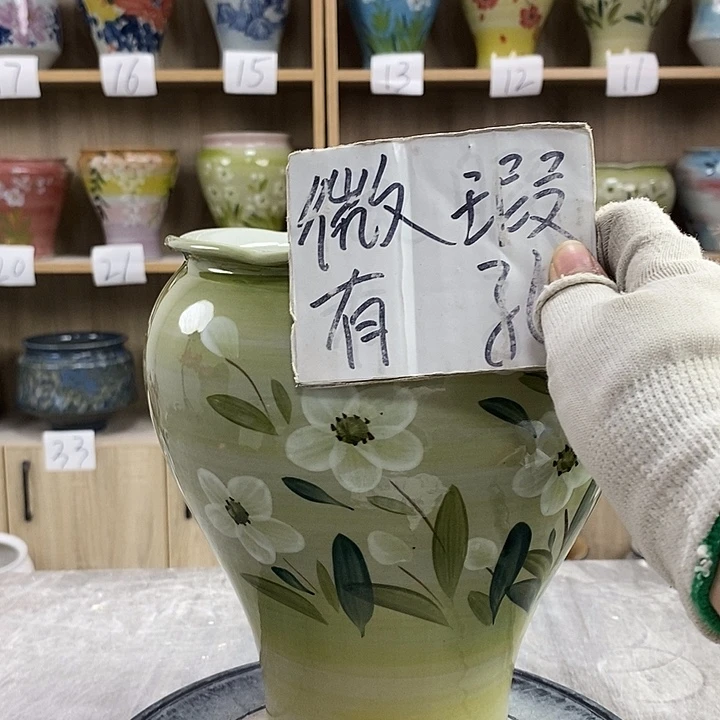 缸13xc景德镇陶瓷花盆