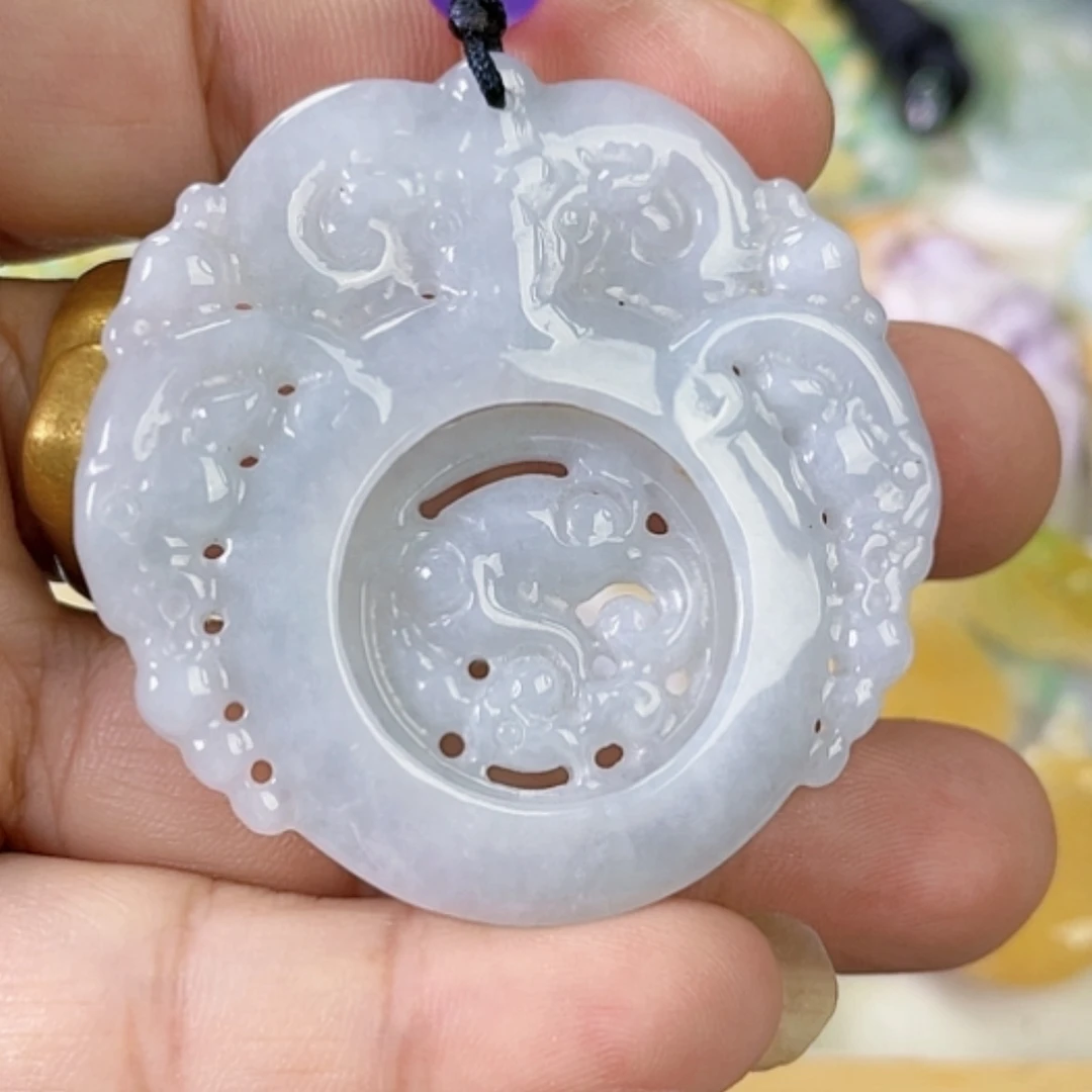 【闪购商品】颈饰未镶嵌翡翠天然翡翠吊坠