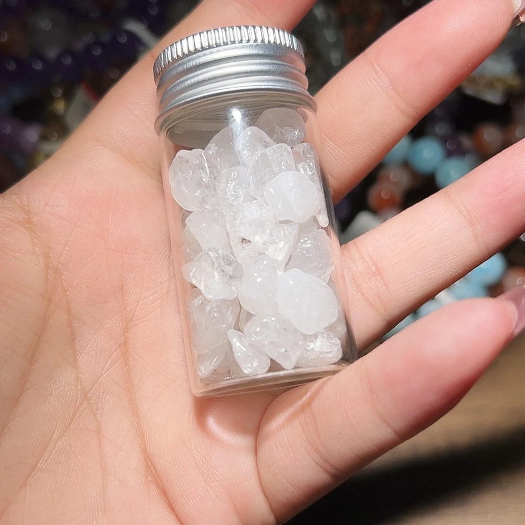 水晶手链未镶嵌喜马拉雅消磁石