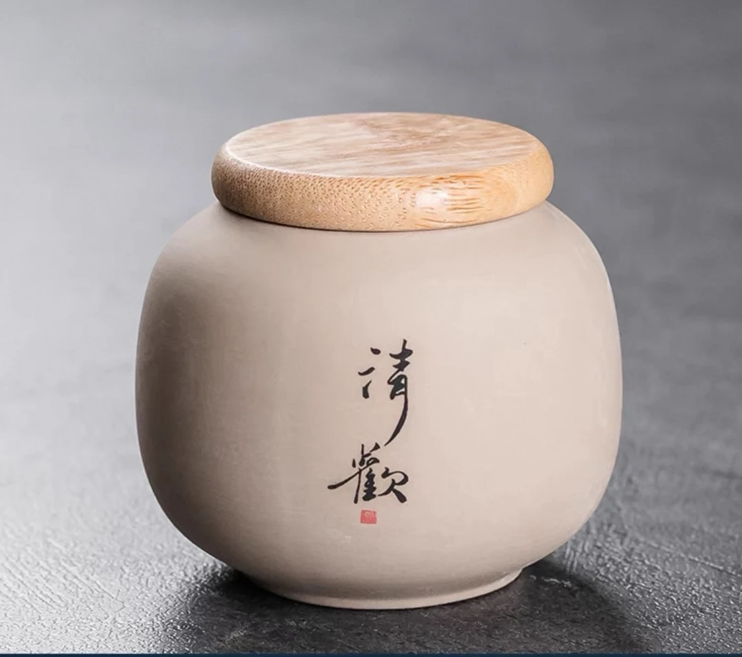 《则一造物》清欢款茶罐配特级茉莉花茶50g