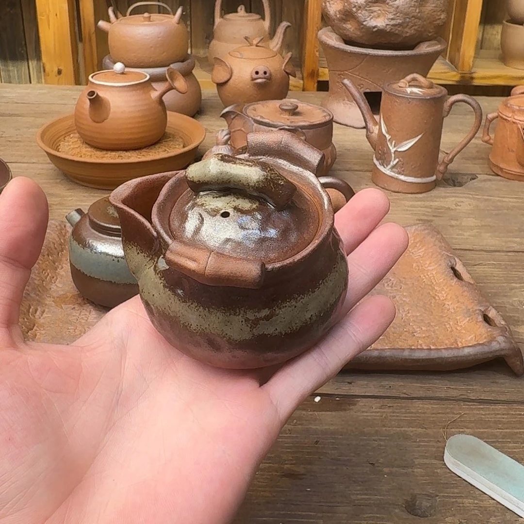 原矿老岩泥茶器系列