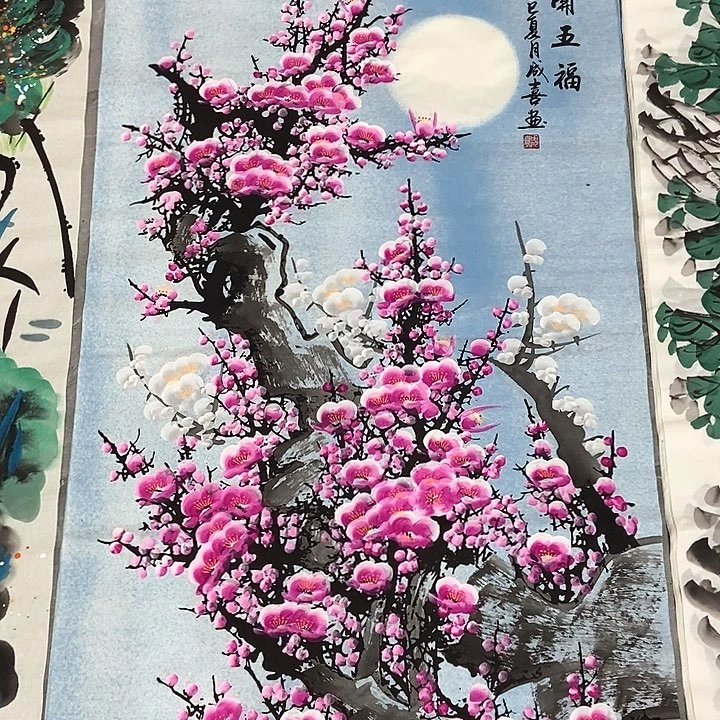 小周画廊的直播间