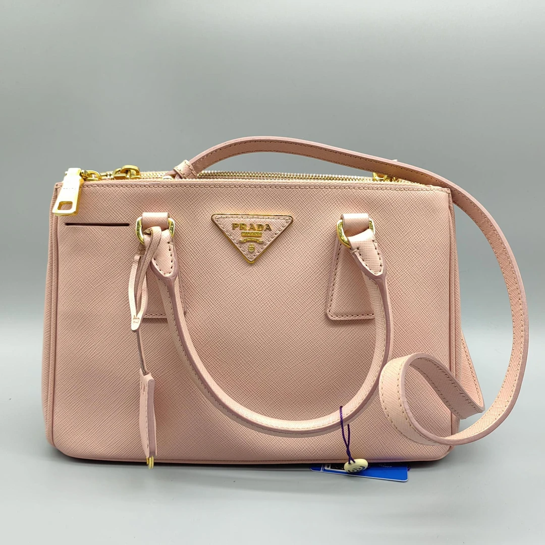 95新 Prada/普拉达 粉色手提单肩杀手包 1662 6146