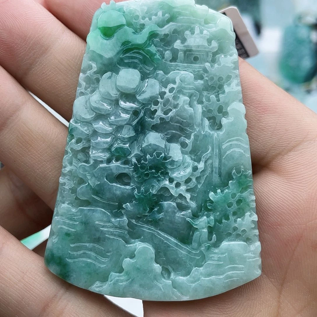 颈饰未镶嵌翡翠翡翠