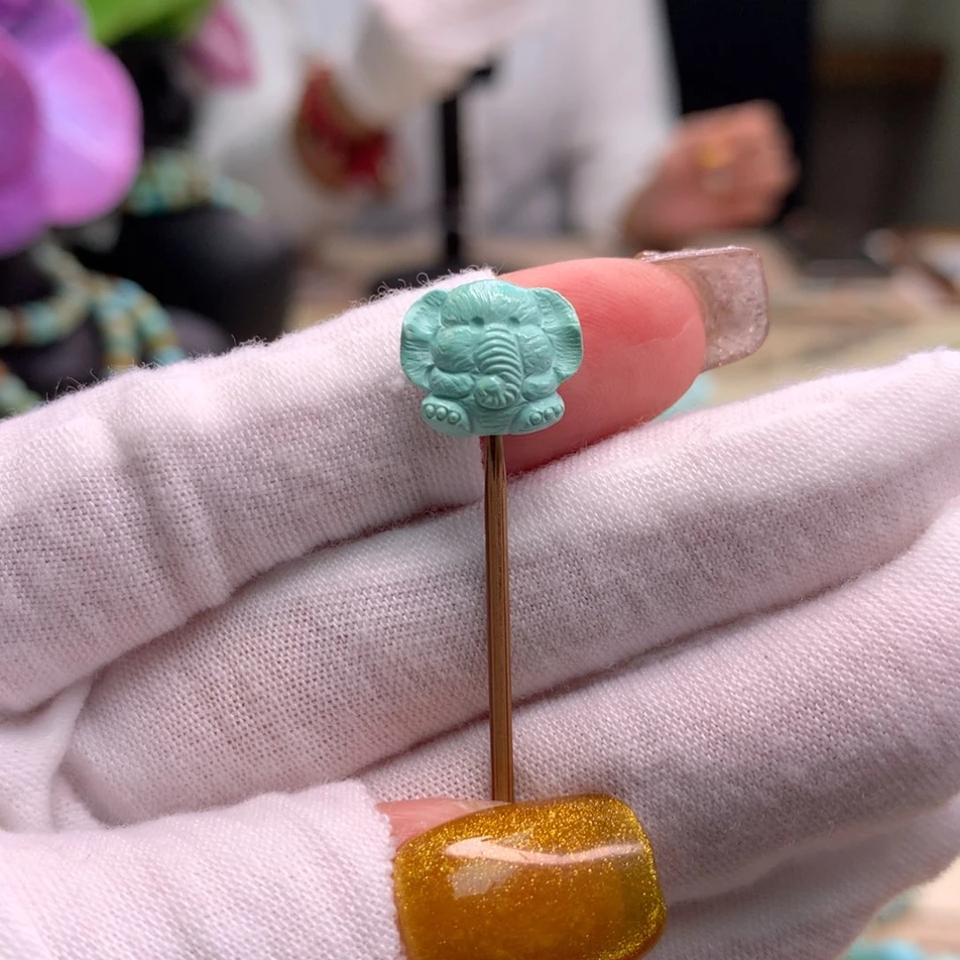 绿松石未镶嵌配饰