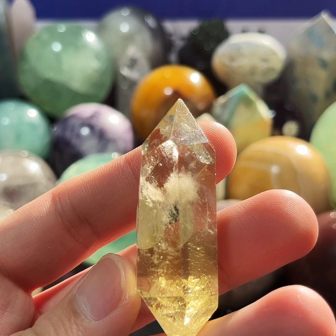 水晶天然水晶微瑕未镶嵌