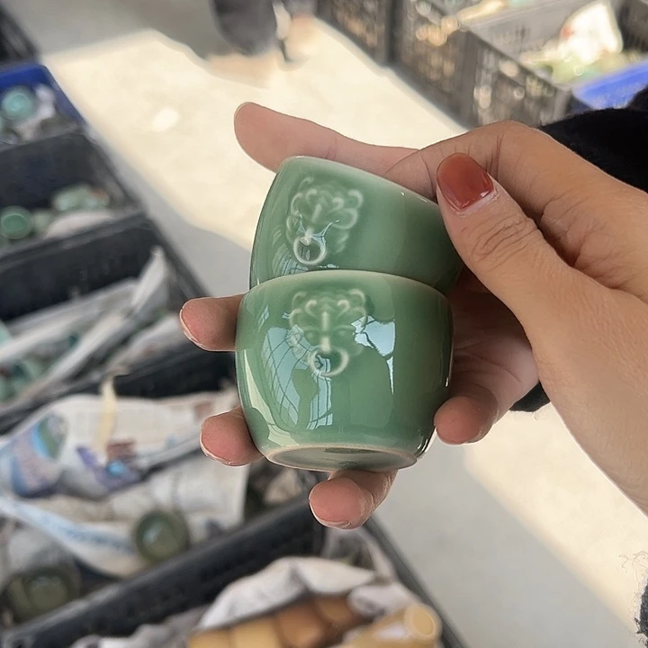 小米茶器龙泉青瓷