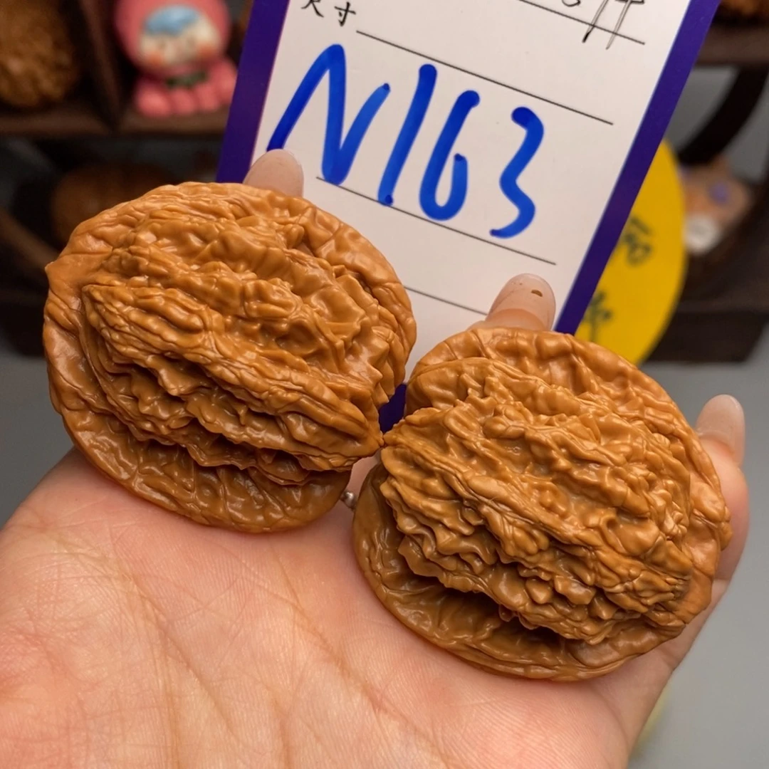 吊坠文玩核桃麦虎39