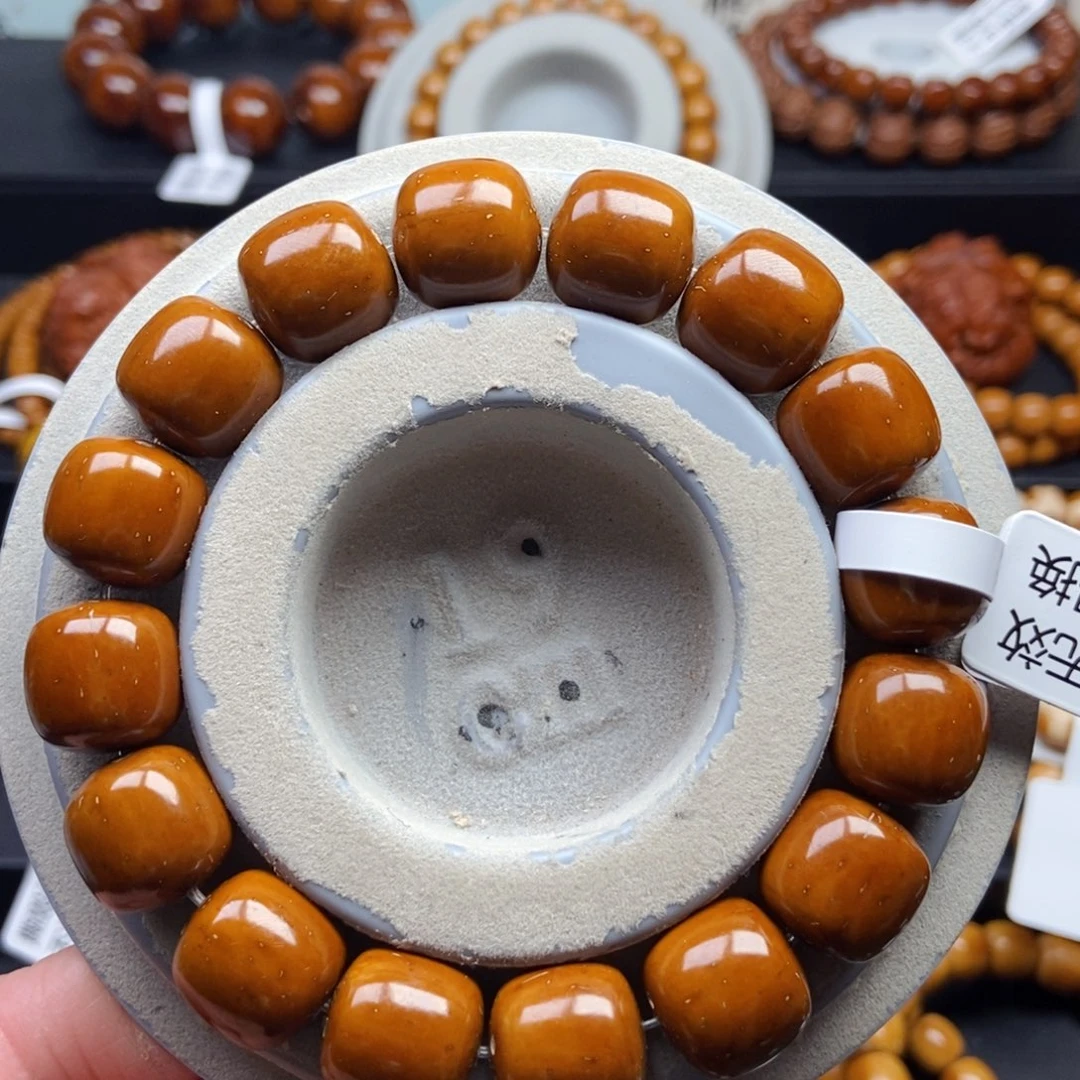 紫金鼠手串14mm近实心老型