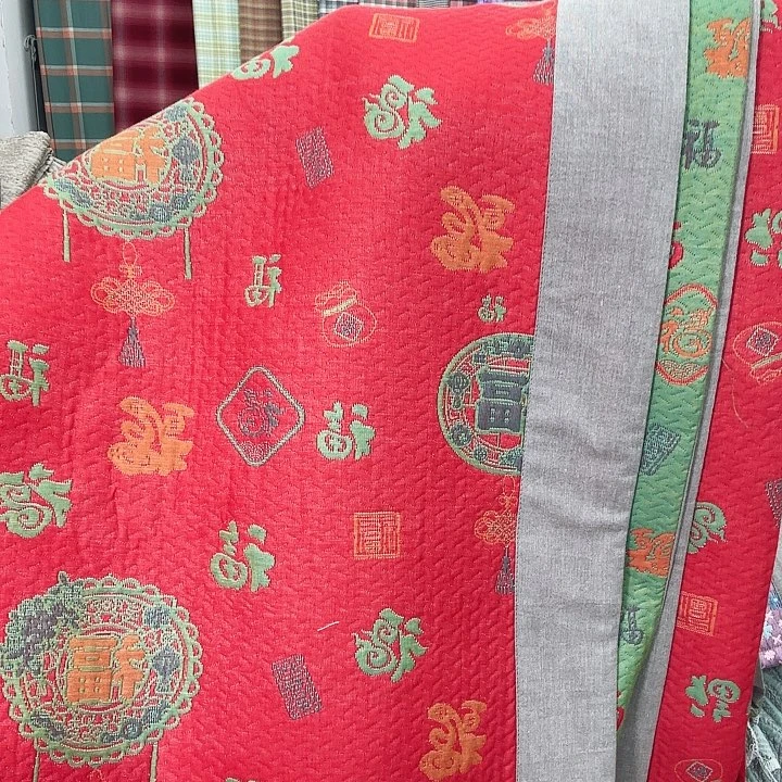 棉2.3米×2.4米福字床盖