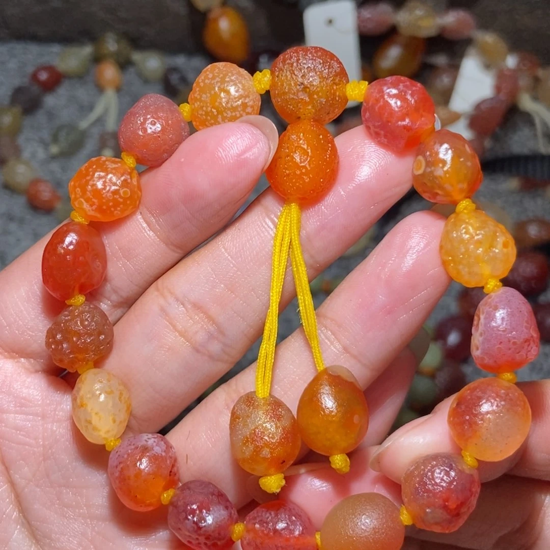 未镶嵌玛瑙/玉髓珠宝半成品