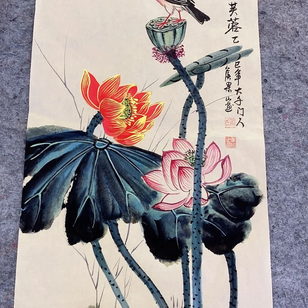 国画大风堂嫡传-侯果山老师作品路