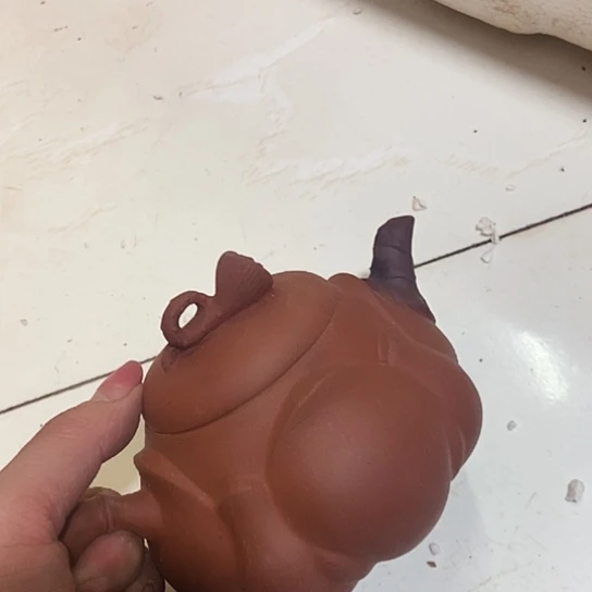 茶壶绿泥宜兴紫砂全手工制作工艺
