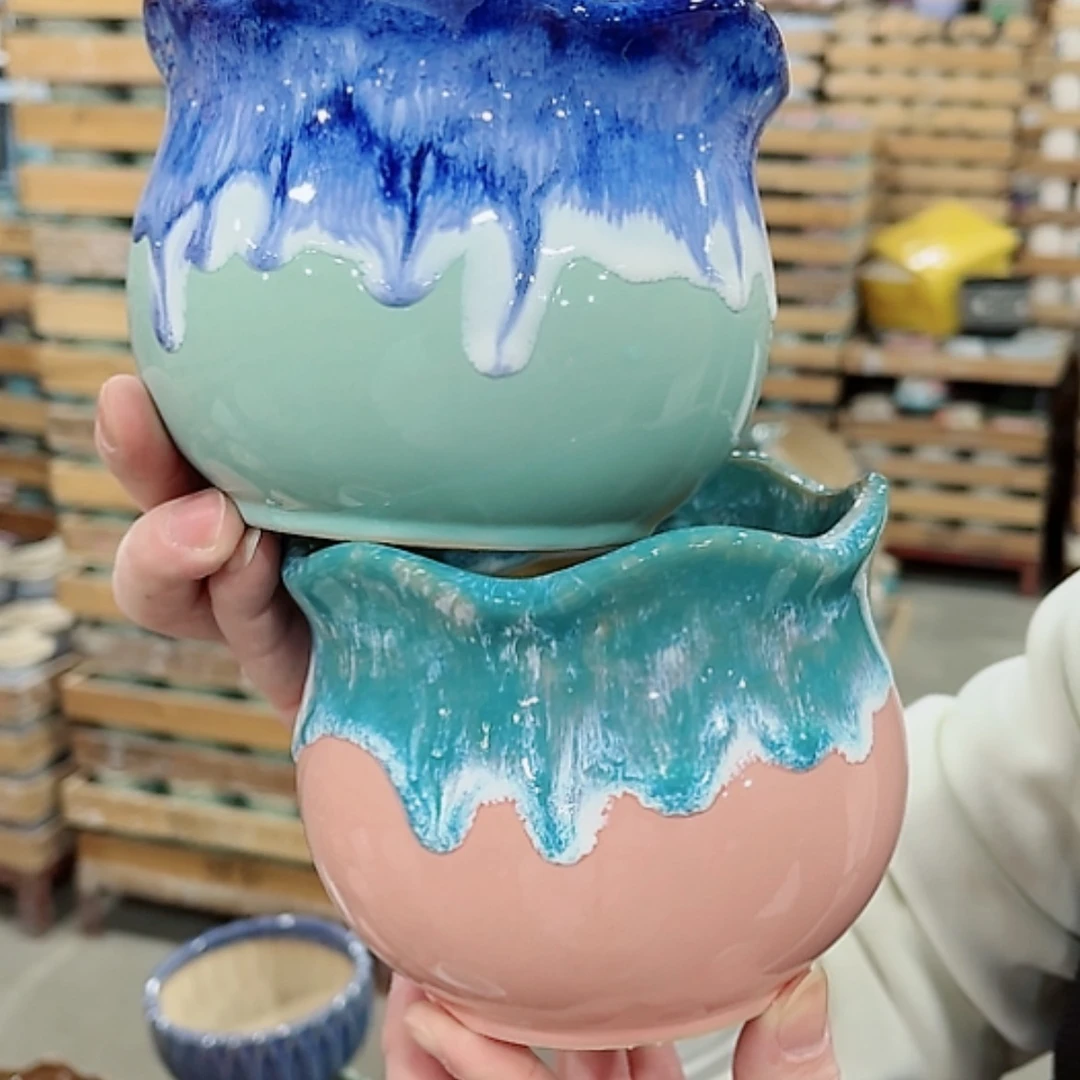 【闪购商品】陶瓷花盆