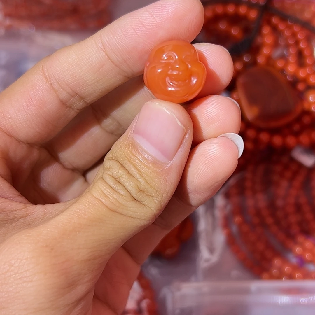 未镶嵌南红玛瑙挂件
